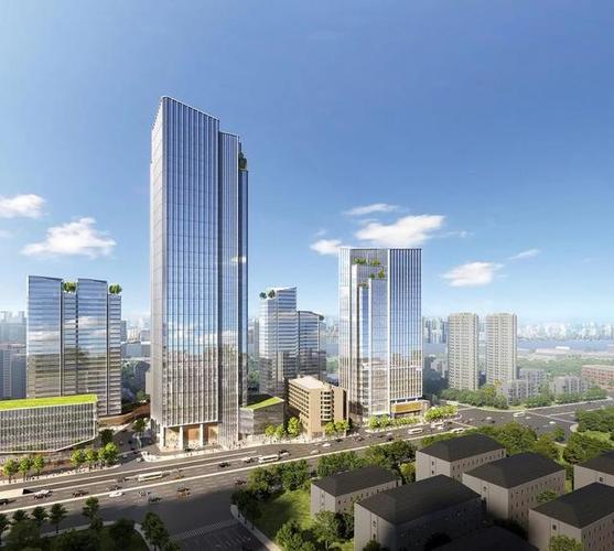 近日gp中标上海浦东新区陆家嘴荣成昌邑项目建筑方案设计竞赛.